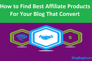 How to Find Best Affiliate Products for Your Blog That Convert