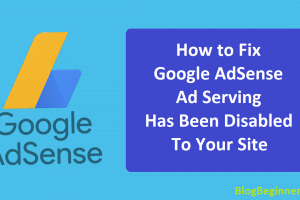 Google AdSense Ad Serving Has Been Disabled to Your Site: How to Fix