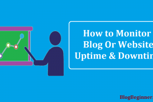 How to Monitor Blog Or Website Uptime & Downtime by Online Web